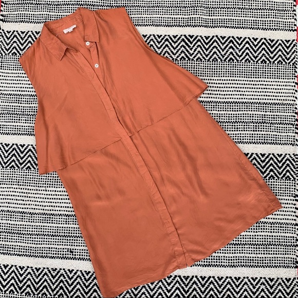 AG Adriano Goldschmied 100% Silk Sleeveless Blouse size S - Picture 1 of 5